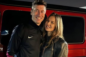 Ania i Robert Lewandowscy