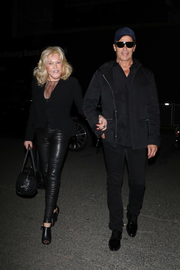 Jocelyn Wildenstein z narzeczonym na kolacji