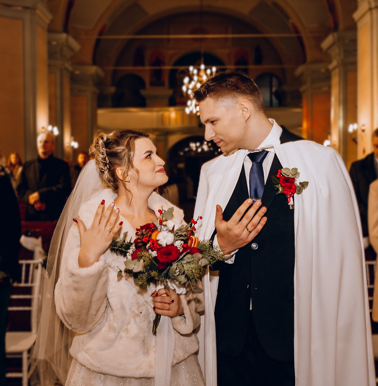 Ślub Adama i Anny Stachowiaków.