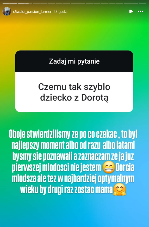 Dorota i Waldemar Rolnik szuka żony dziecko