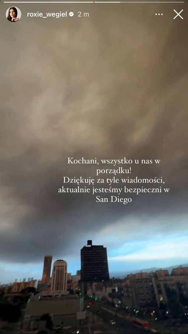 Roxie Węgiel zabrała głos w sprawie pożarów