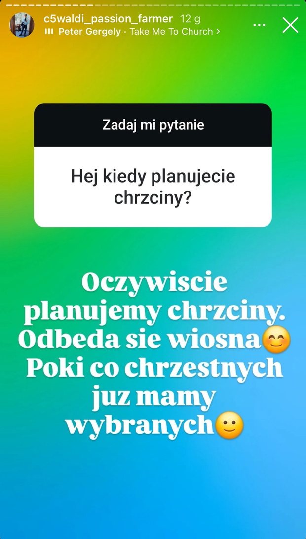 Dorota i Waldemar Rolnik szuka żony chrzest
