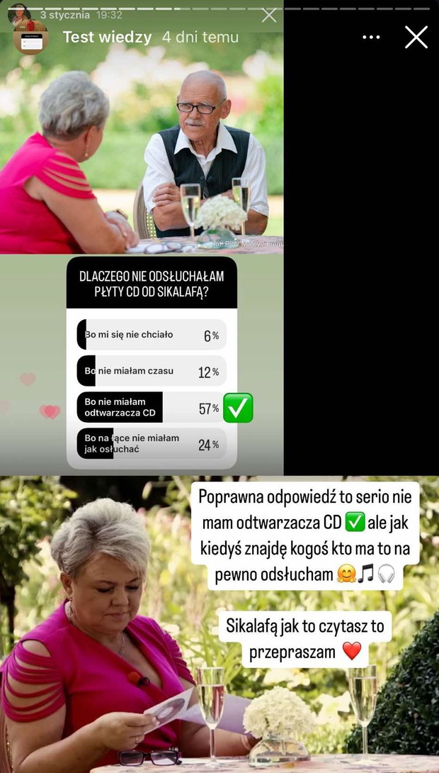Agata z Rolnik szuka żony nagle zwróciła się do Sikalafą