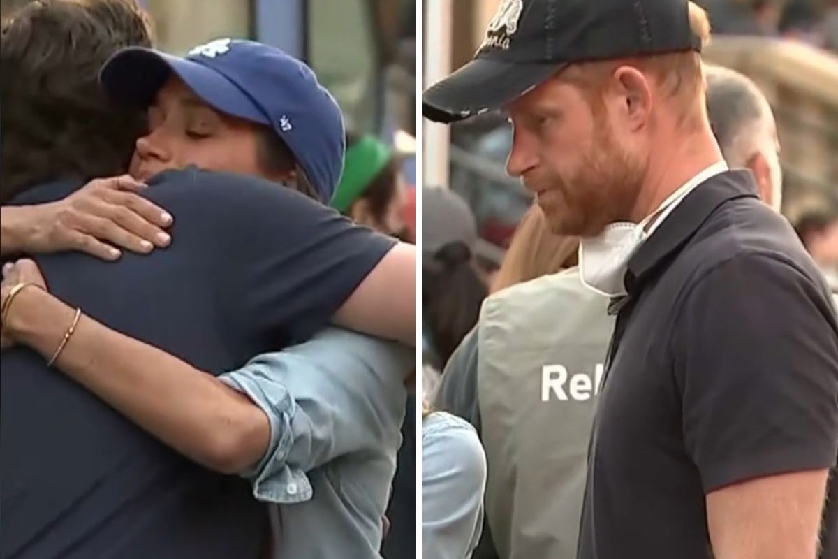 Książę Harry i Meghan Markle po pożarach w Los Angeles
