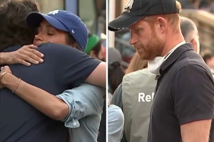 Książę Harry i Meghan Markle po pożarach w Los Angeles