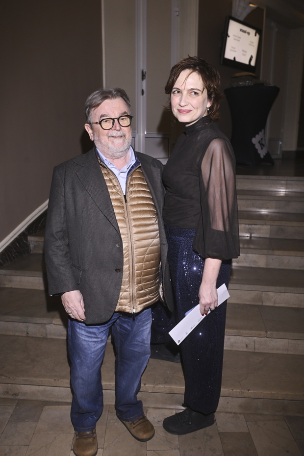 Edward Miszczak i Anna Cieślak razem na premierze spektaklu