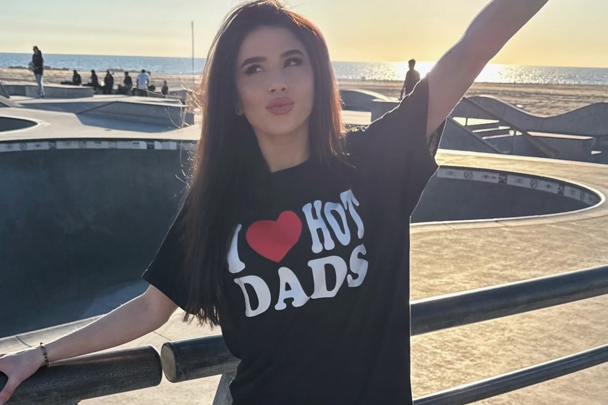 Roksana Węgiel w Los Angeles