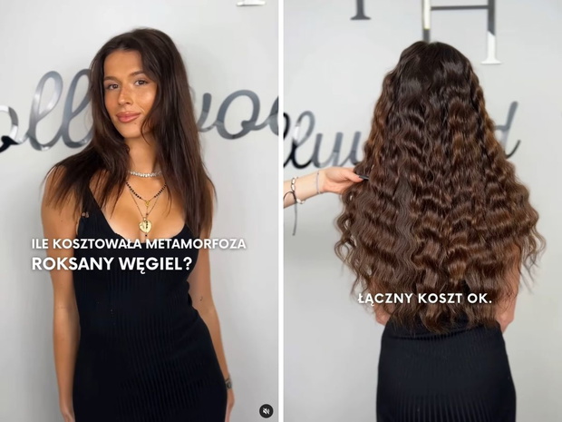 Roksana Węgiel metamorfoza 00
