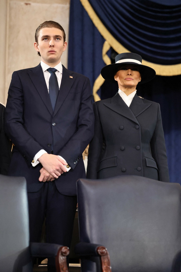 Barron Trump, Melania Trump