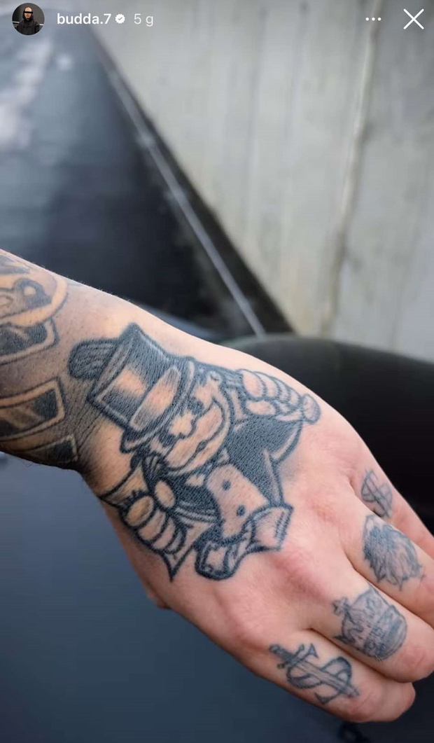 Budda tatuaż