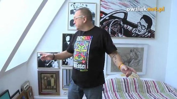 Tak mieszka Jerzy Owsiak