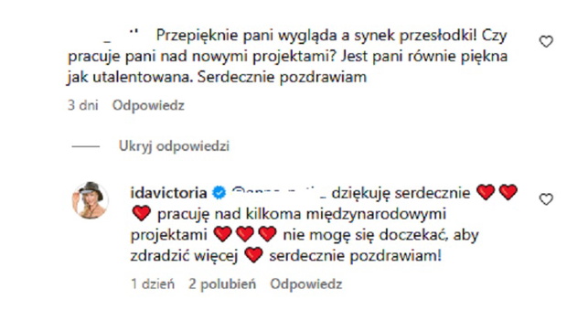 Ida Nowakowska o swoich planach