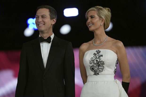 Ivanka Trump na balu inauguracyjnym Donalda Trumpa