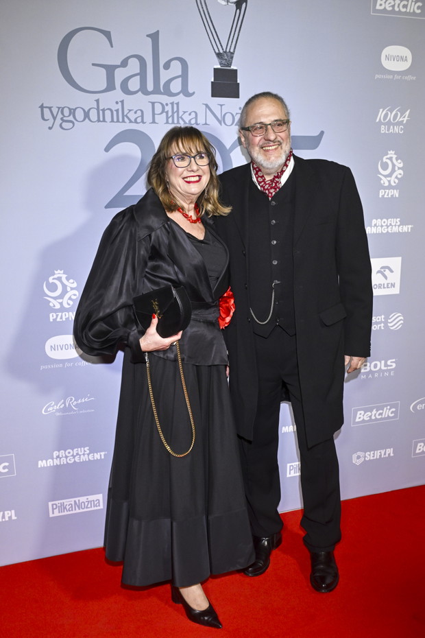 Iwona Lewandowska z partnerem