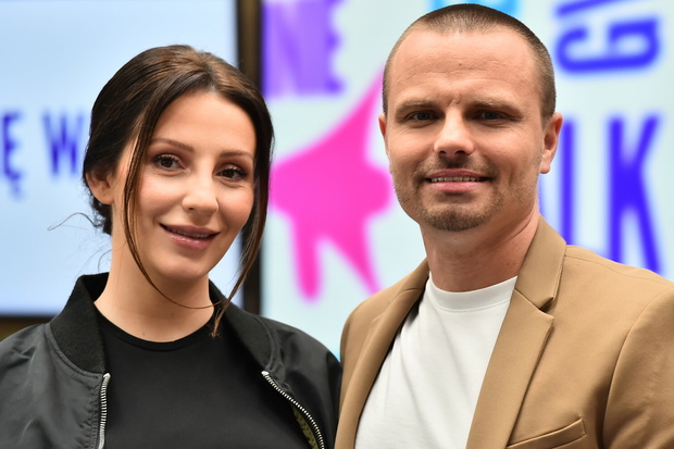Marcin Hakiel z partnerką Dominiką w programie TTV "Back to School"