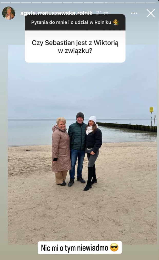 Agata z Rolnik szuka żony o relacji Wiktorii i Sebastiana