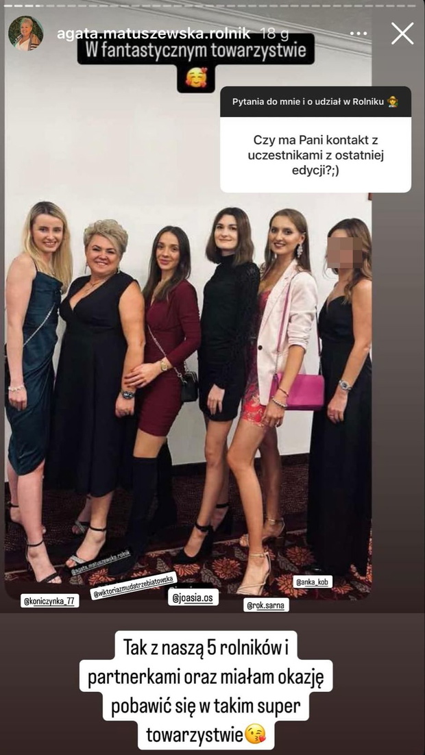Agata z Rolnik szuka żony pokazała zdjęcie ze spotkania z innymi uczestnikami