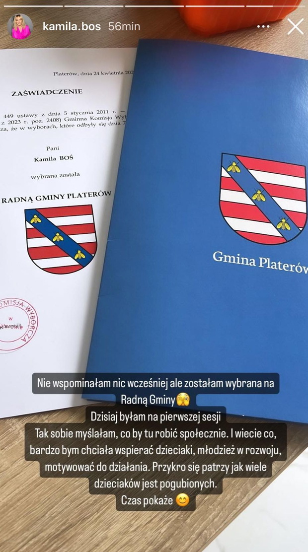 Kamila Boś z Rolnik szuka żony pochwaliła się swoim szczęściem