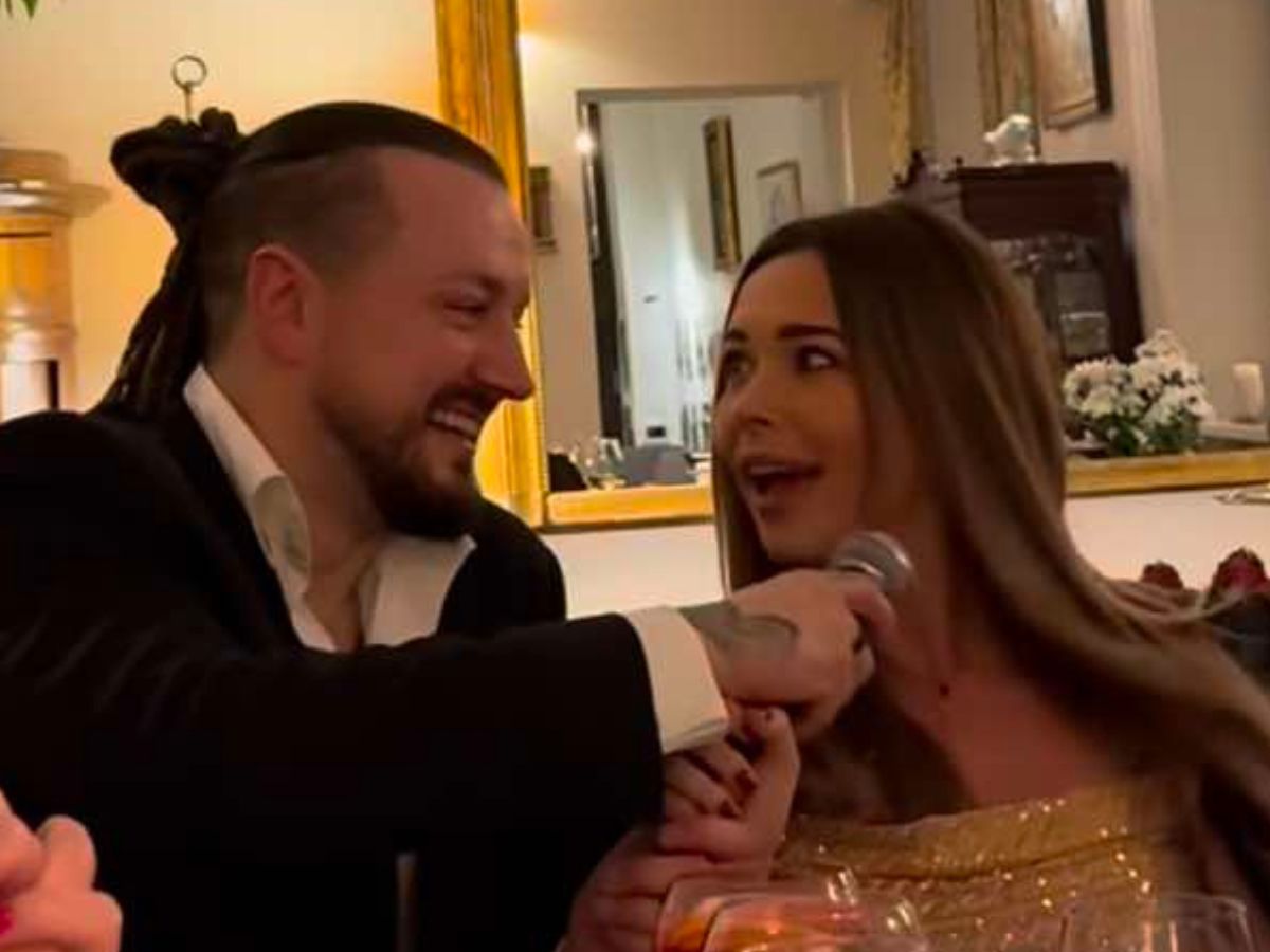 Sandra Kubicka i Aleksander Baron