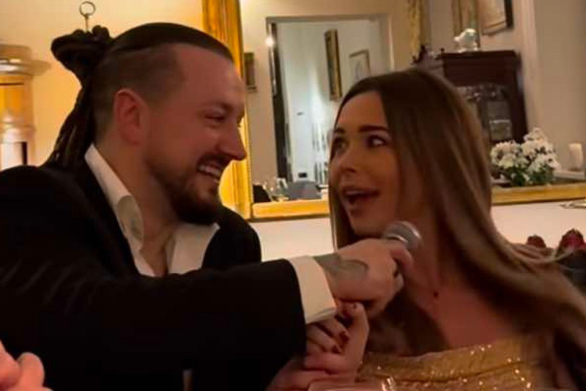 Sandra Kubicka i Aleksander Baron