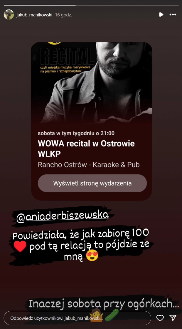 Jakub ma apel do internautów. Chodzi o Anię