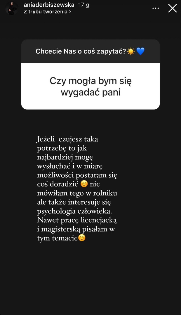 Ania z Rolnik szuka żony zdradziła sekret