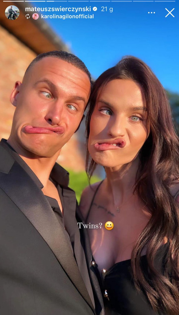 Karolina Gilon i Mateusz