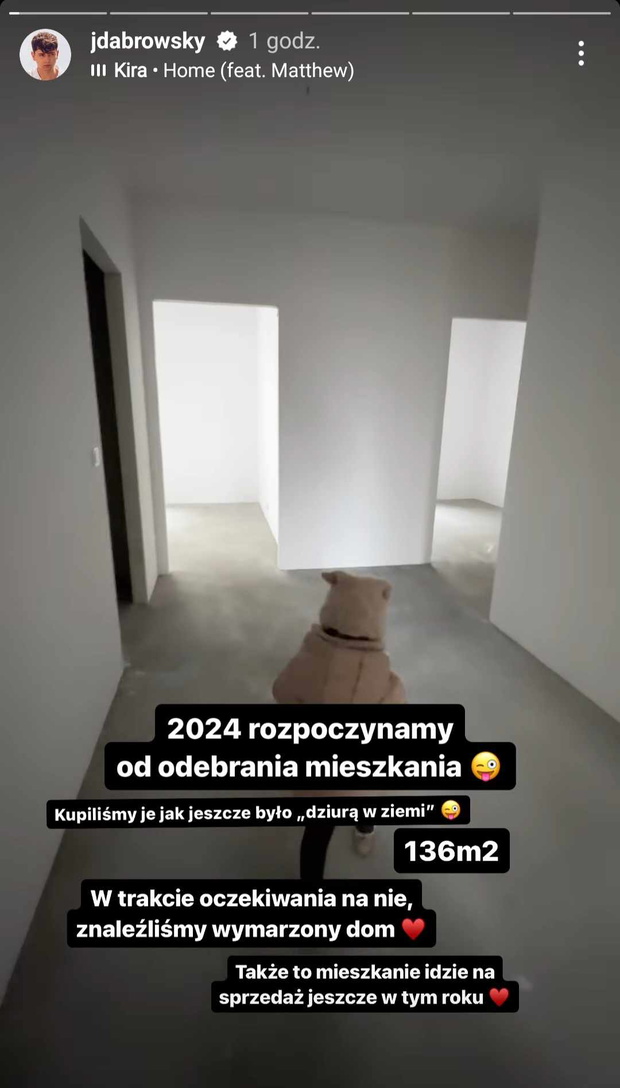 Sylwia Przybysz i Jan Dąbrowski pokazali mieszkanie