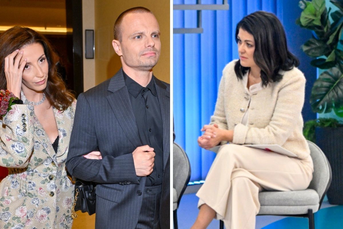 Marcin Hakiel z partnerką, Kasia Cichopek