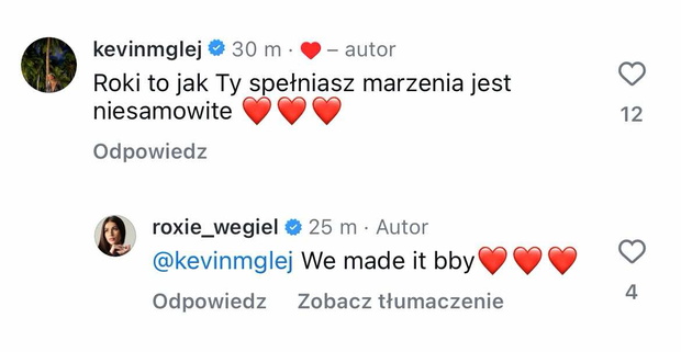 Roksana Węgiel i Kevin Mglej