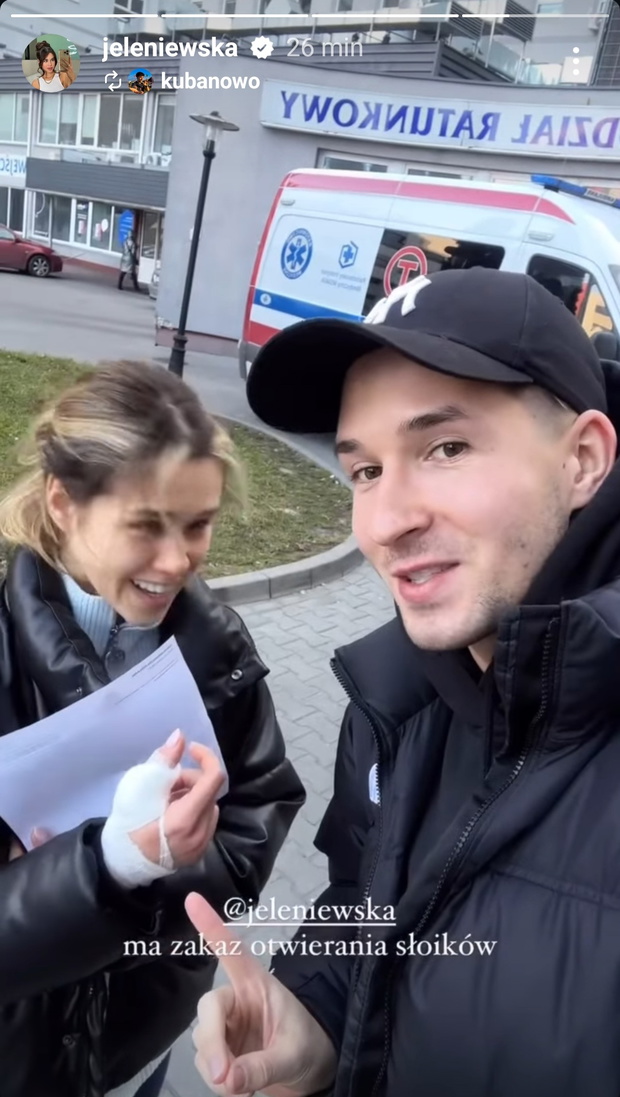Maria Jeleniewska z partnerem na SORze