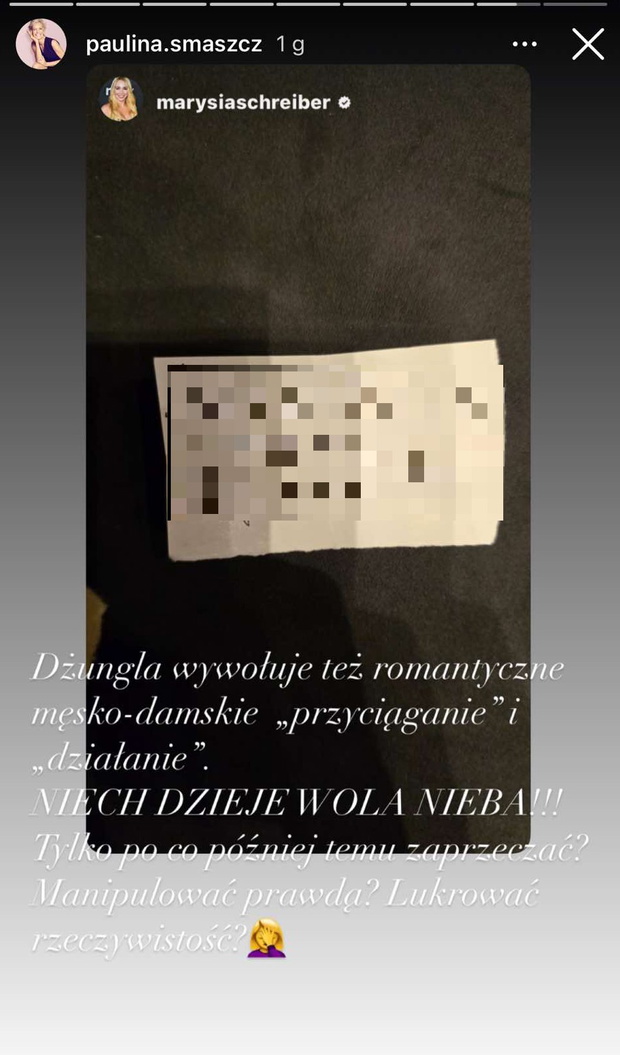 Paulina Smaszcz wbija szpilę Kaczorowskiej