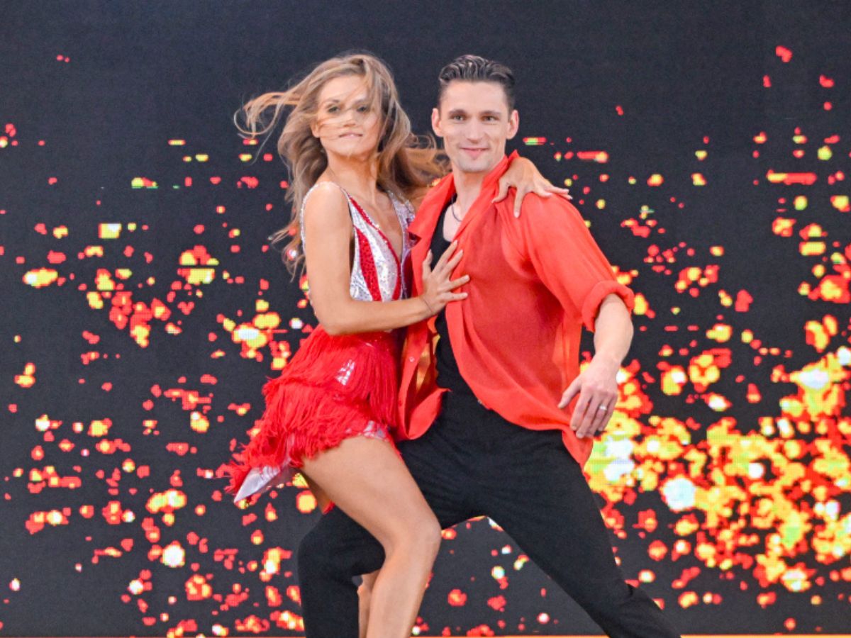 Agnieszka Kaczorowska i Filip Gurłacz
