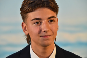 Szymon Bieniuk pokazał zdjęcia ze studniówki