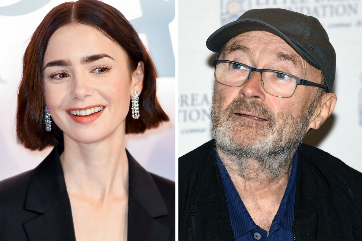 Relacje Lily Collins i Phila Collinsa