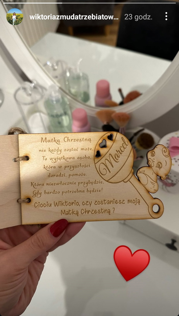 Wiktoria z Rolnik szuka żony zostanie matką chrzestną