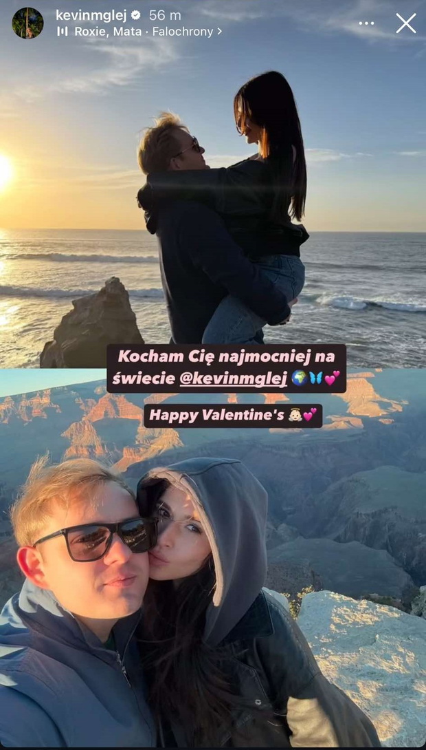 Roksana Węgiel i Kevin Mglej