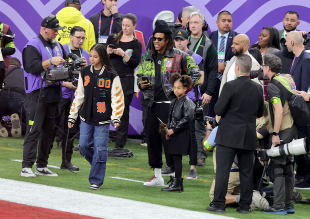 Jay-Z zabrał córki na Super Bowl 2025