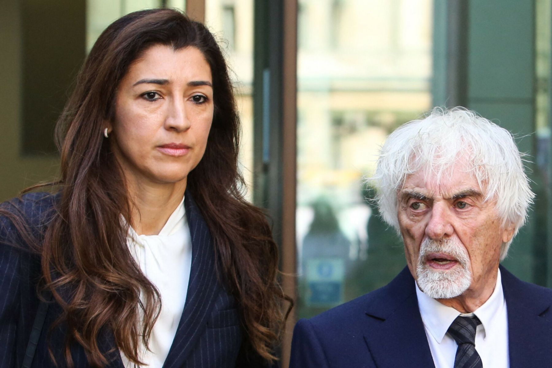 Bernie Ecclestone z żoną