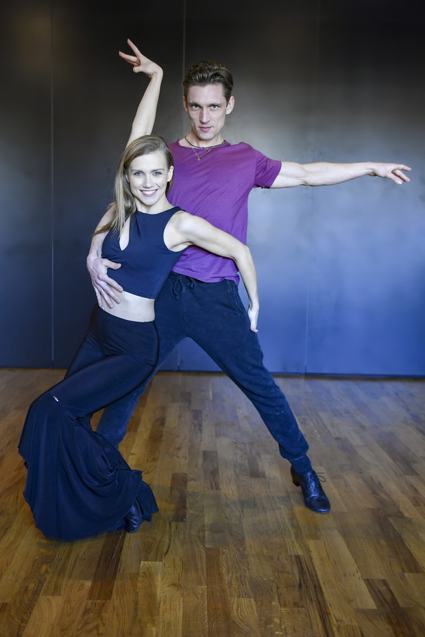 Agnieszka Kaczorowska i Filip Gurłacz