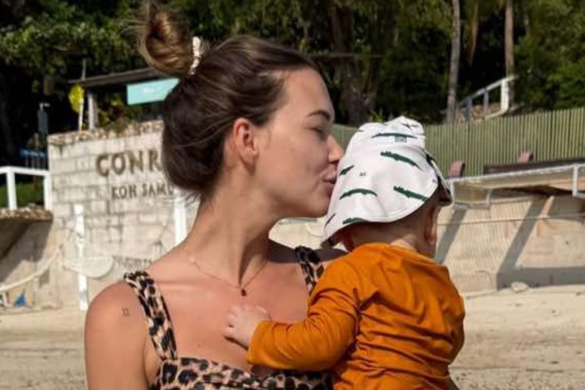 Sandra Kubicka na wakacjach z synem. Towarzyszy jej ktoś wyjątkowy