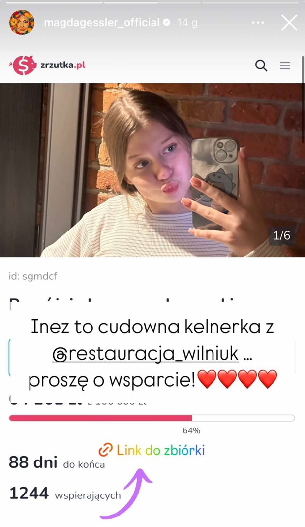 Magda Gessler wspiera leczenie uczestniczki "Kuchennych rewolucji"