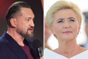 Marcin Prokop nagle wspomniał o Agacie Dudzie na Bestsellerach Empiku 2024