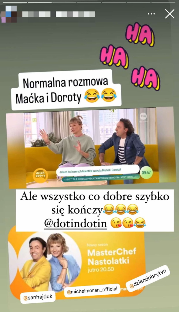 Maciej Dowbor i Dorota Szelągowska