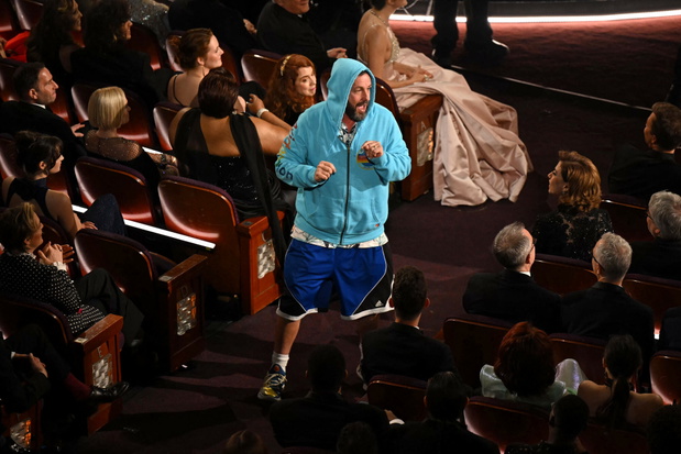 Adam Sandler pojawił się w dresie na Oscarach 2025