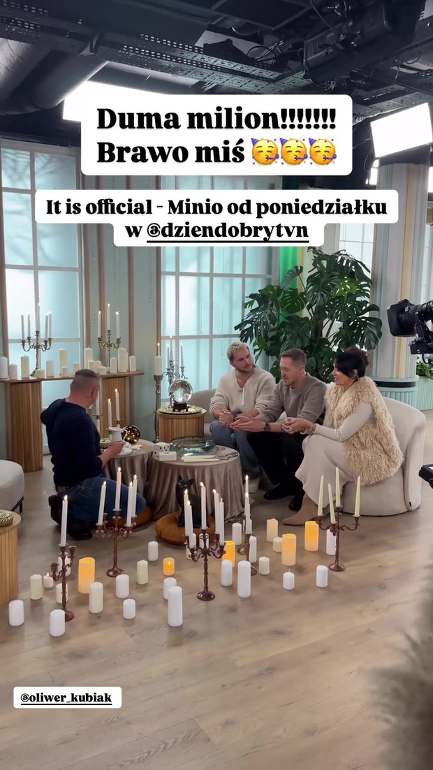 Oliwier Kubiak dołączył do Dzień Dobry TVN