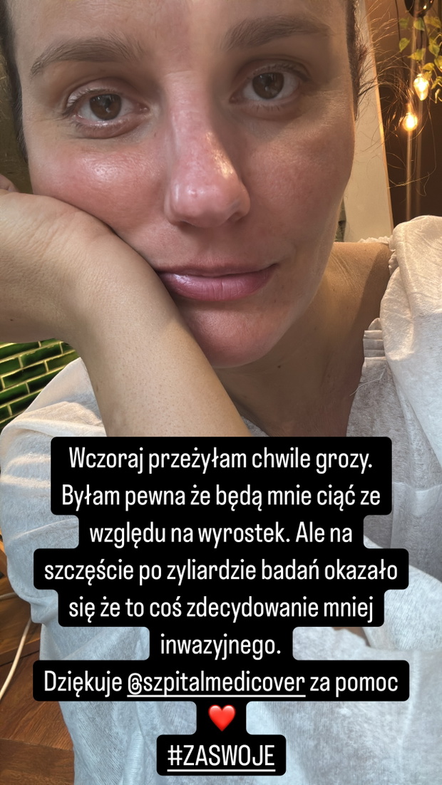 Zofia Zborowska trafiła do szpitala