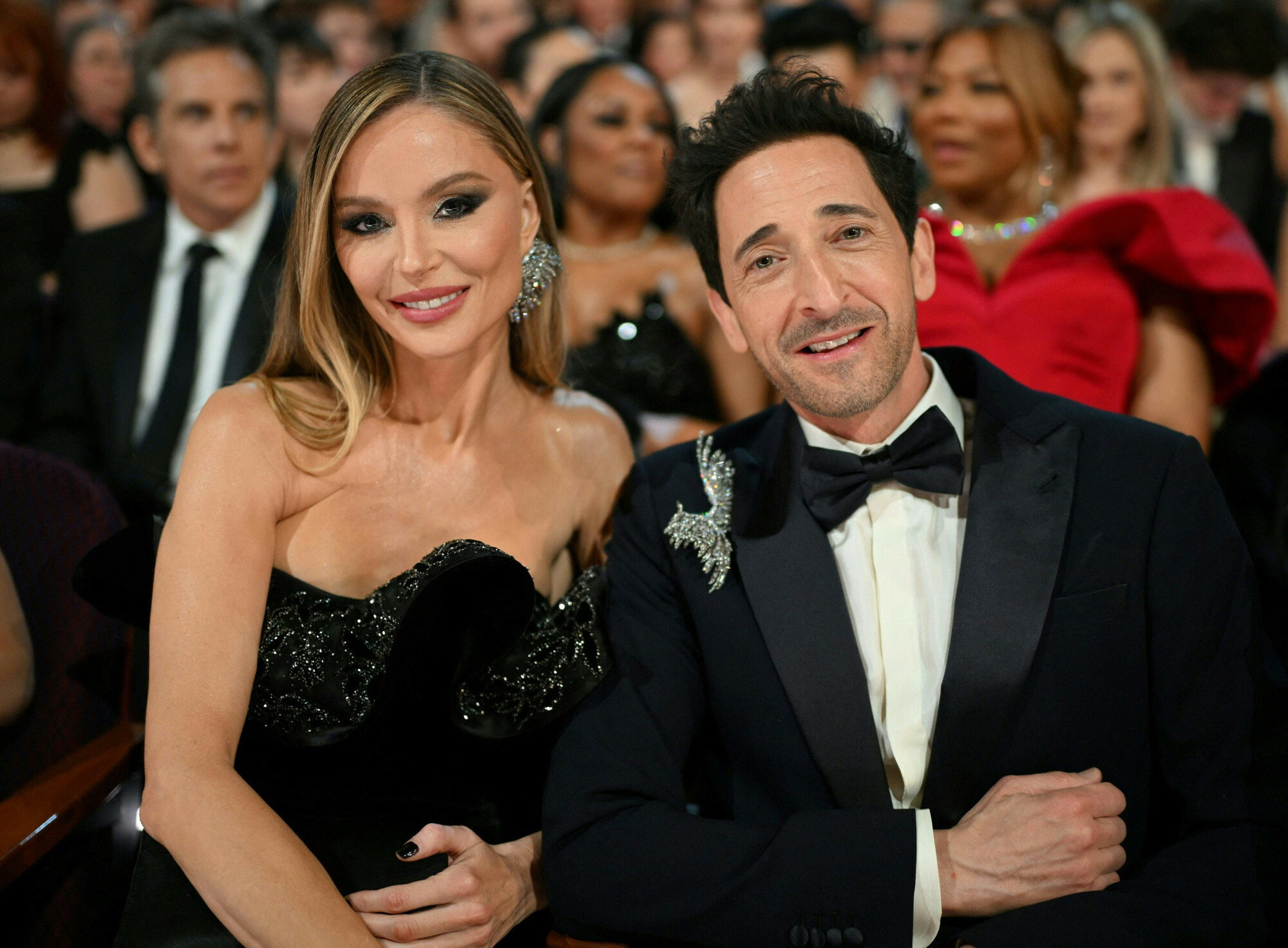 Adrien Brody znów pocałował Helle Berry na Oscarach