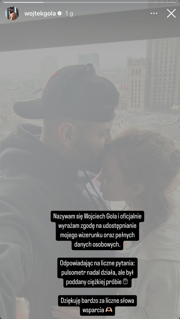 Wojciech Gola wydał oświadczenie po zatrzymaniu