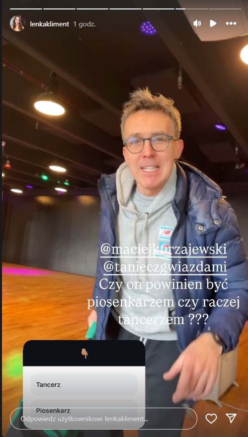 Maciej Kurzajewski podpadł Lence Klimentowej
